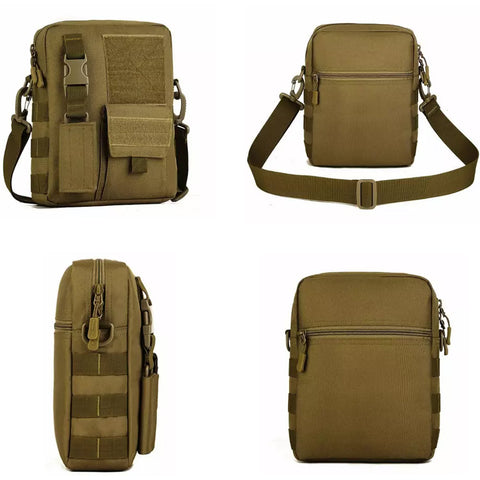 Hermod Canvas Messenger Bag GG