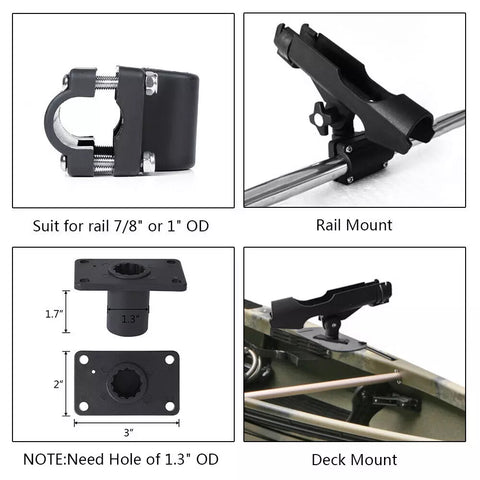 Triassic Adjustable Powerlock Rod Holder GG