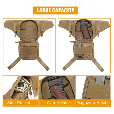 Idun Hunting Gun Holster Bag Waist Chest Outdoor GG