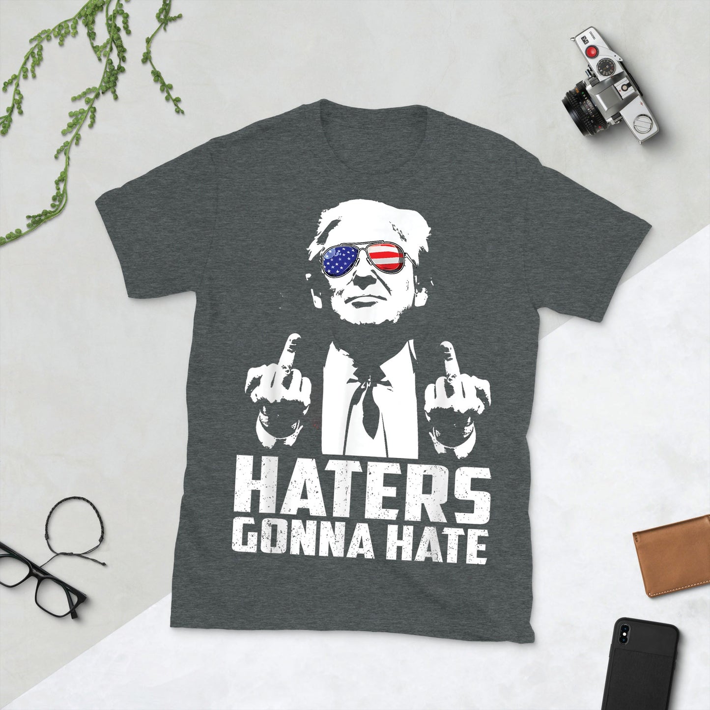 Haters Gonna Hate Unisex Short-Sleeve T-Shirt