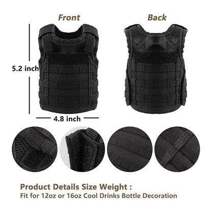 Vidar tactical beer bottle Lid beverage bottle Vest GG