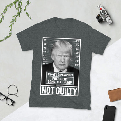 Trump NOT GUILTY Unisex Short-Sleeve T-Shirt