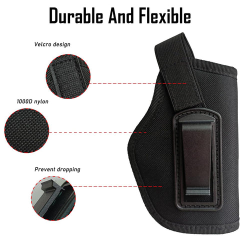 Bragi Tactical Nylon Holster Concealed Carry Holster Belt GG