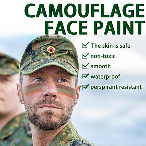 Forseti 3 Color Camo Face Paint GG