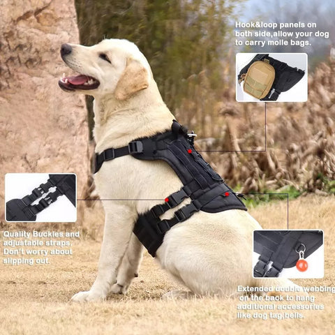 Sif Dog Tactical Vest Harness GG