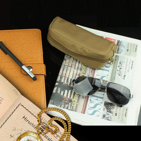 Idun Outdoor Hunting Sunglasses Case Molle Pouch Goggles GG