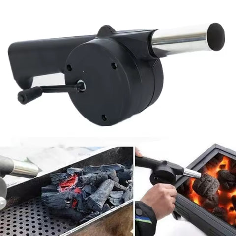 Vidar Camping Barbecue Fan Portable Hand GG