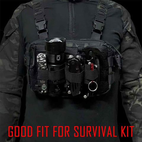 Forseti Tactical Hook Loop Panel Pouch EDC Tool GG