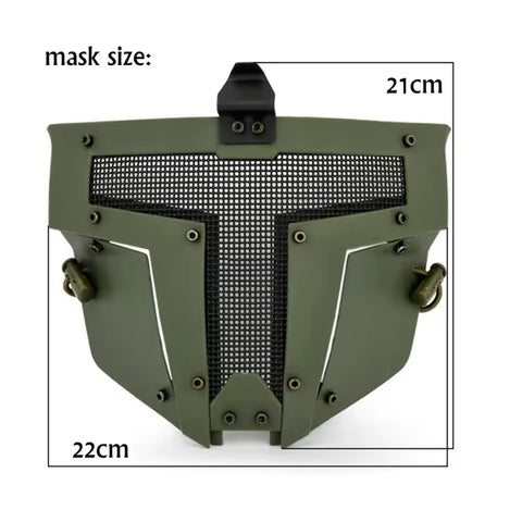 Forseti Full Face Mask Breathable Steel Mesh GG