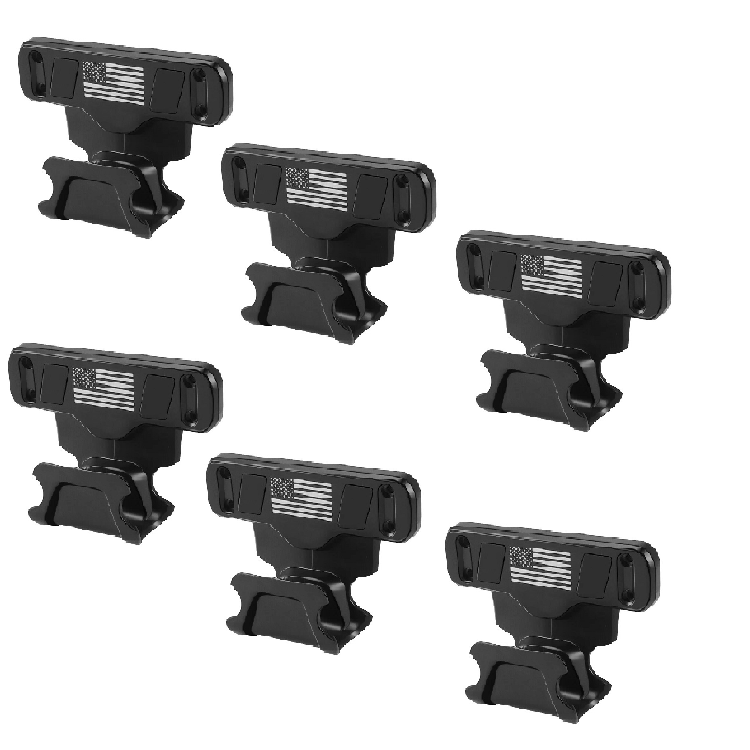 6 Cosmo Gun Magnet Mount Holsters