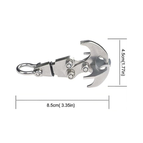 Vidar Folding Grappling Hook Multifunctional Stainless Steel GG