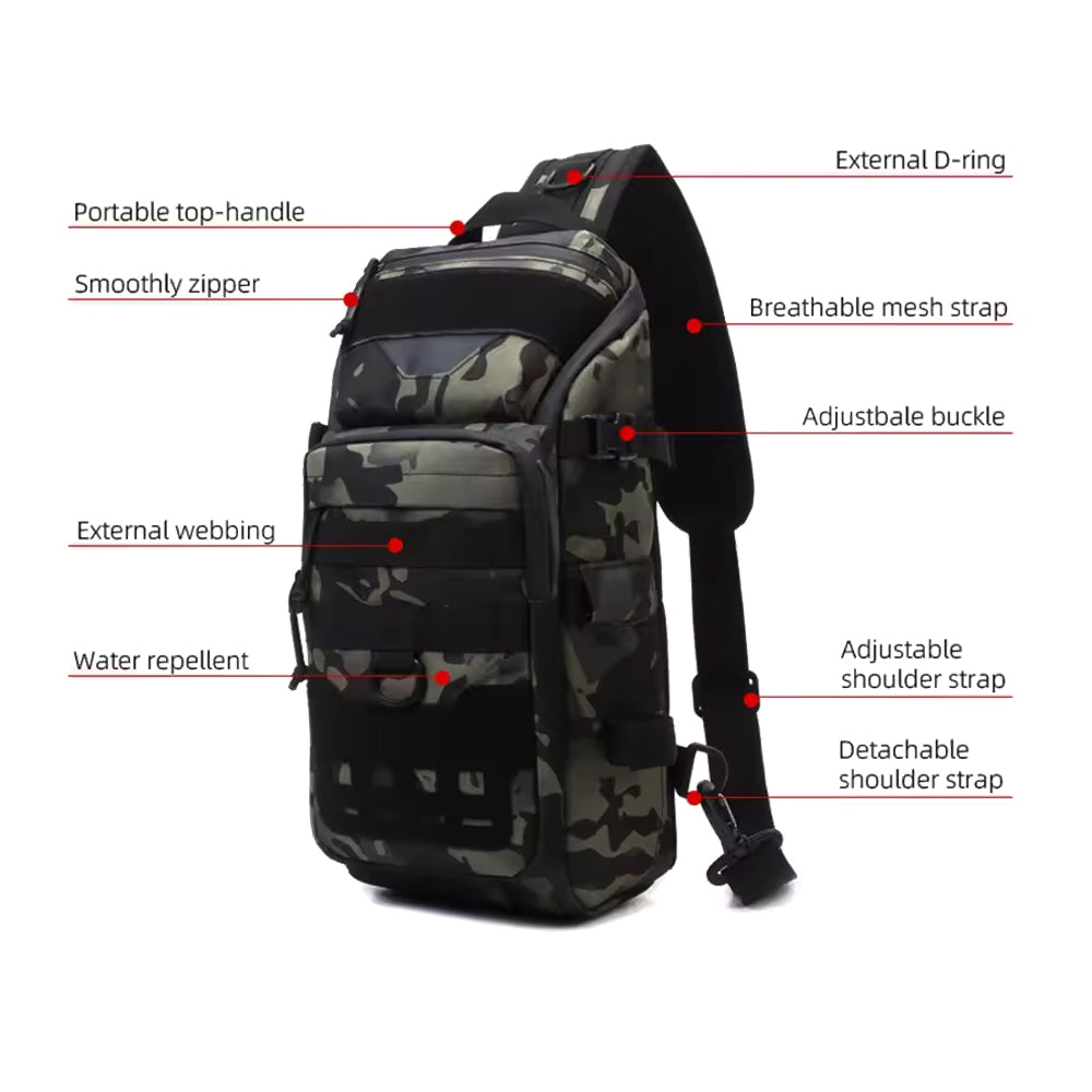 Forseti Fishing Lure Chest Bag Multifunctional GG