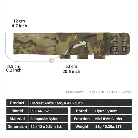 Idun Hunting Tactical Hidden Discreet Ankle Carry GG