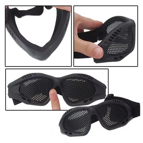 Forseti Tactical Paintball Goggles Eyewear Steel Wire GG