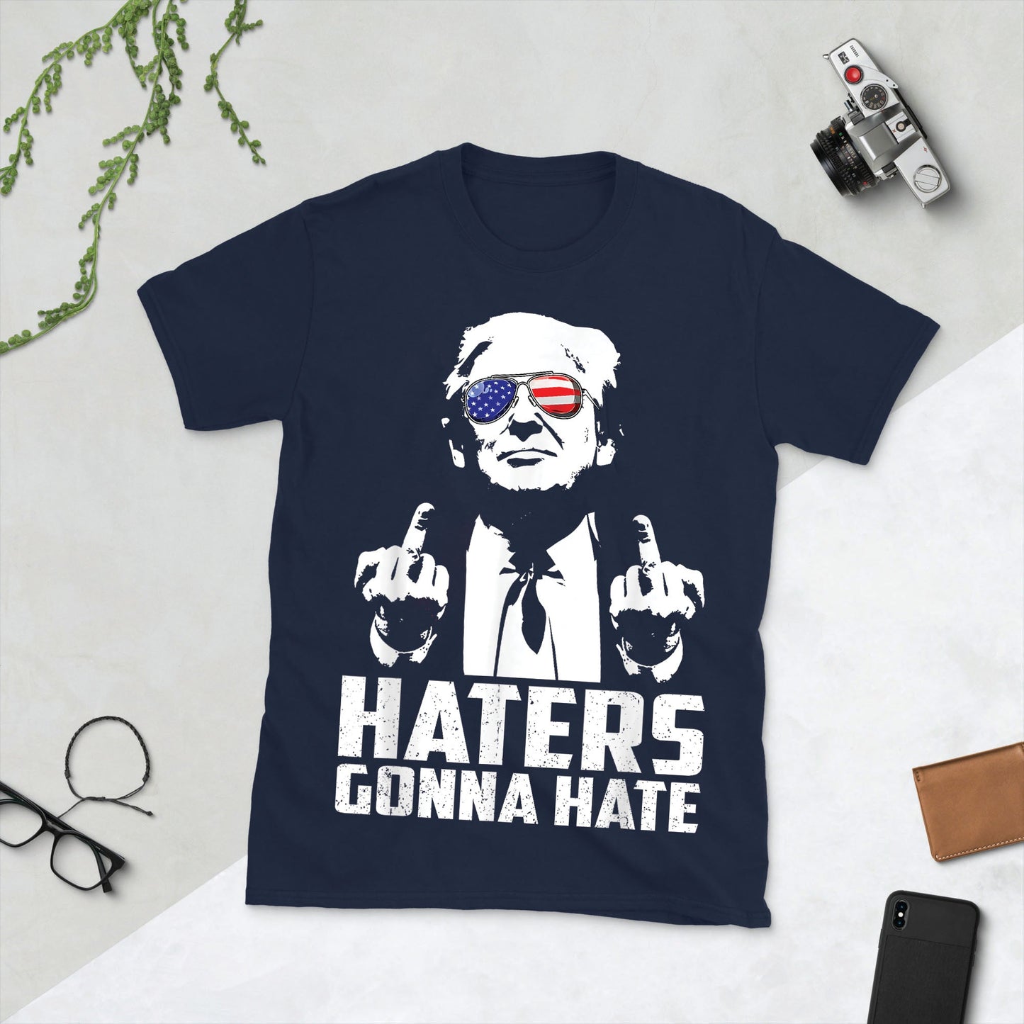 Haters Gonna Hate Unisex Short-Sleeve T-Shirt