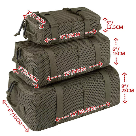 Artemis Tactical Packing Cubes GG