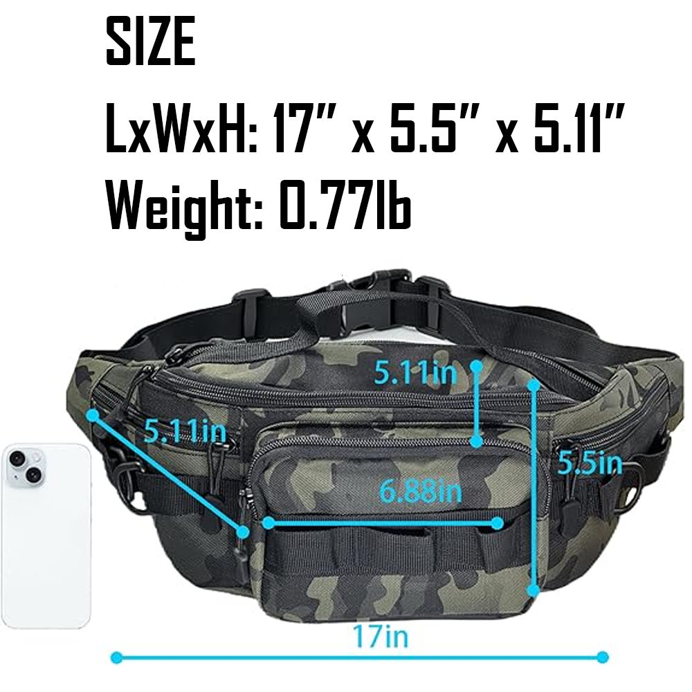 Bragi Fishing Fanny Pack for Men GG