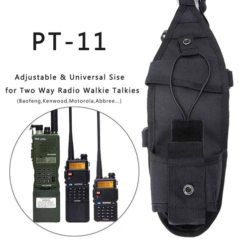 Triassic Radio Shoulder Harness Holster GG