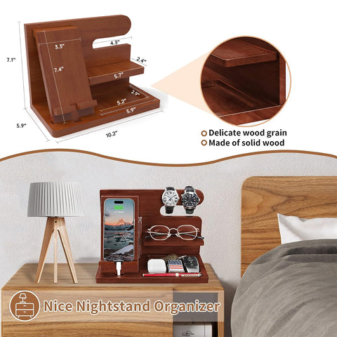 Triassic Wood Phone Docking Station GG