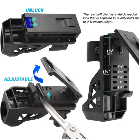 Triassic Flashlight Holster for Belt GG