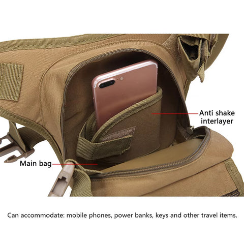 Idun New Outdoor Camouflage Training Leg Bag GG