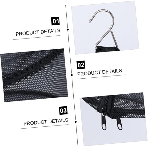 Forseti Outdoor Camping Folding Circular Mesh Dryer Net GG