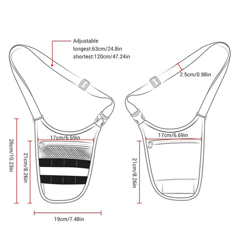 Ares Tactical Crossbody Sling Bag GG