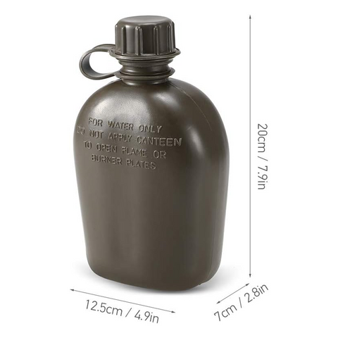 Bragi 1L Outdoor Military Canteen Bottle Camping GG