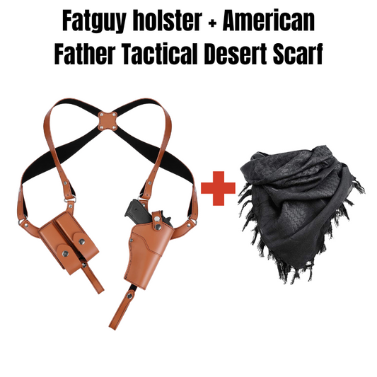 Fatguy Shoulder Holster - Ameican Scarf