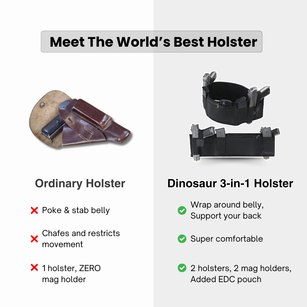 Dinosaur 3-in-1 Holster