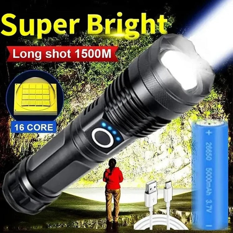 1 Alloni Led Flashlight Rechargeable – Dinosaurized Store