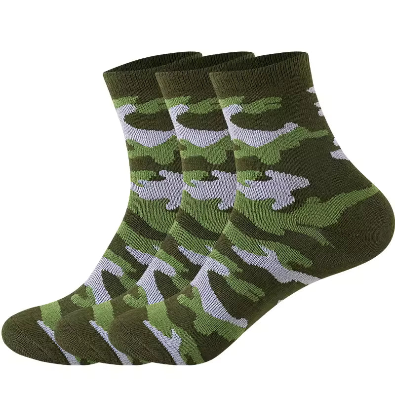 Dino Camouflage Mid Tube Socks