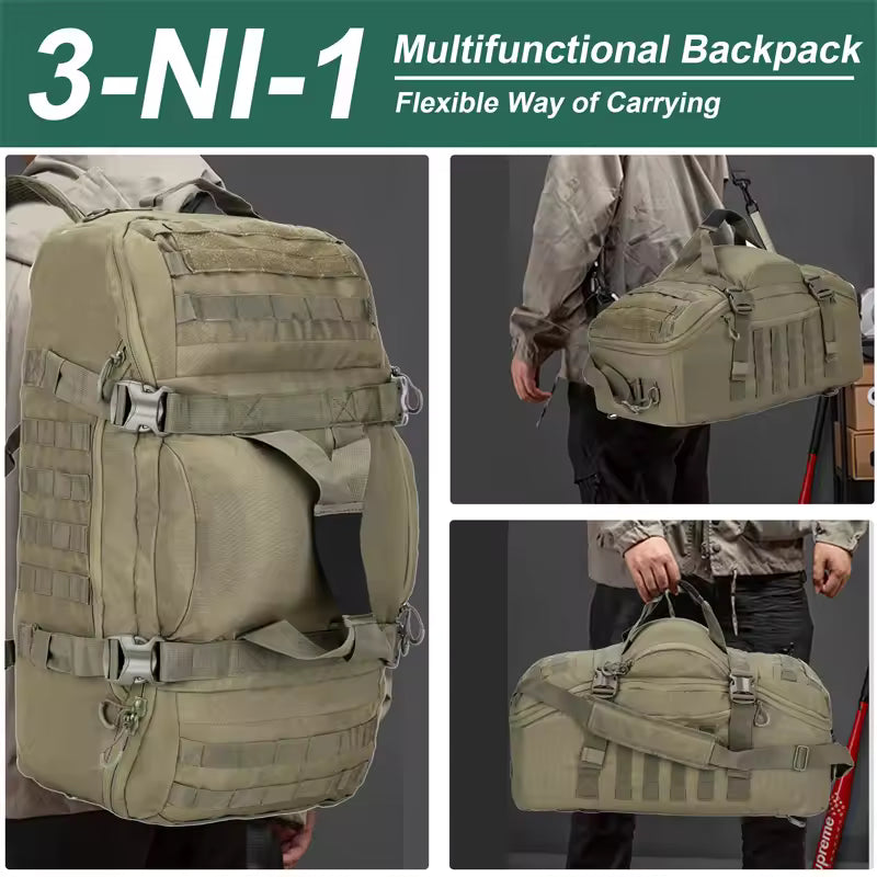 Spino Duffle Bag Tactical Backpack