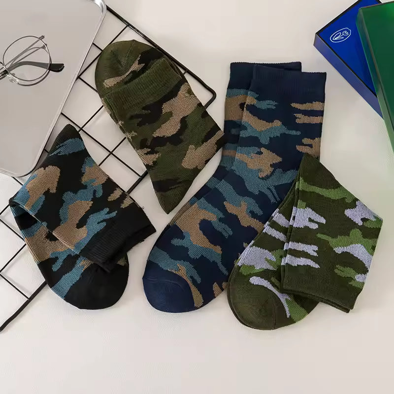 Dino Camouflage Mid Tube Socks