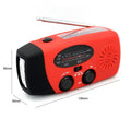 Multifunctional Solar Hand Crank Radio