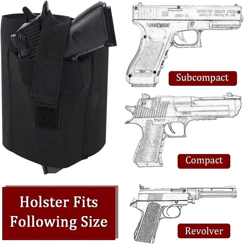 3 Serpentine Ankle Holsters