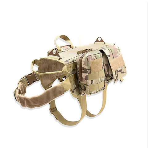 Ullr Tactical Dog Harness with Pouches GG