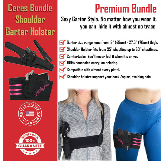 Ceres Bundle Shoulder & Garter Holster GG