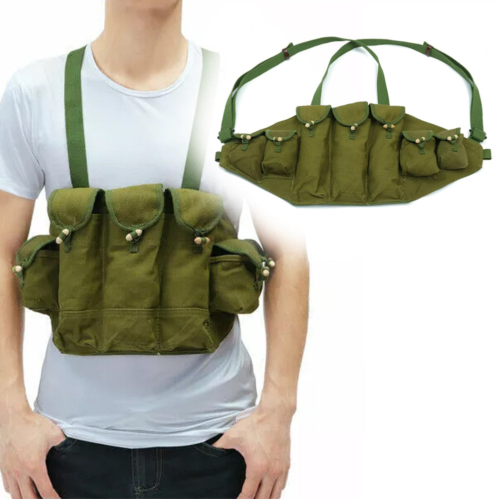 Hades Military Surplus Vietnam War Us Army Chest Rig – Dinosaurized Store