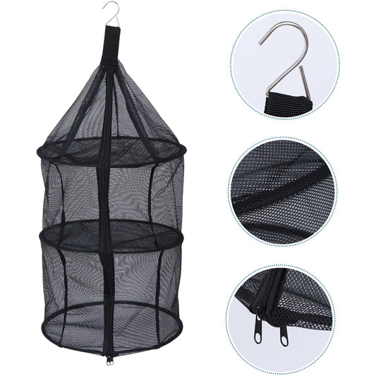Forseti Outdoor Camping Folding Circular Mesh Dryer Net GGz