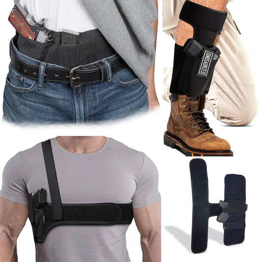 Hades Bundle Belly Band Shoulder Ankle Holster GGz