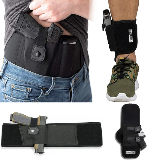 Ares Bundle Belly Band Ankle Holster GGz