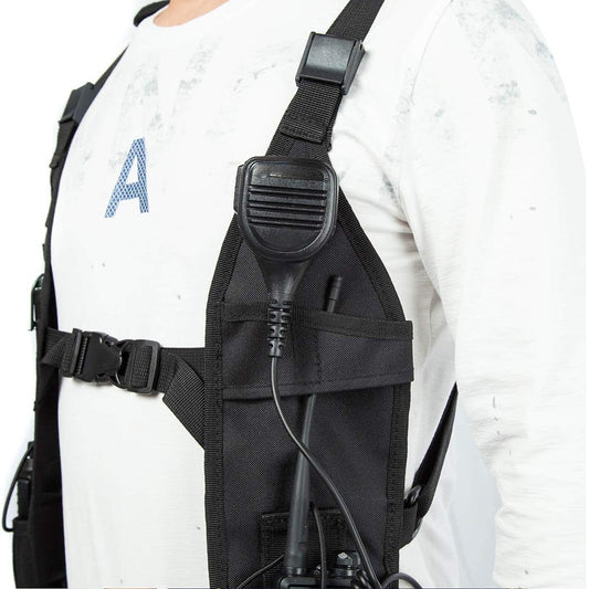 Triassic Radio Shoulder Harness Holster GGz