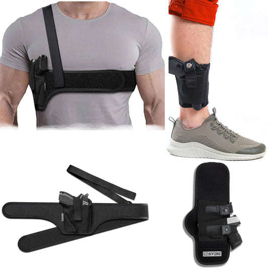 Harmonia Bundle Shoulder & Ankle Holster GGz