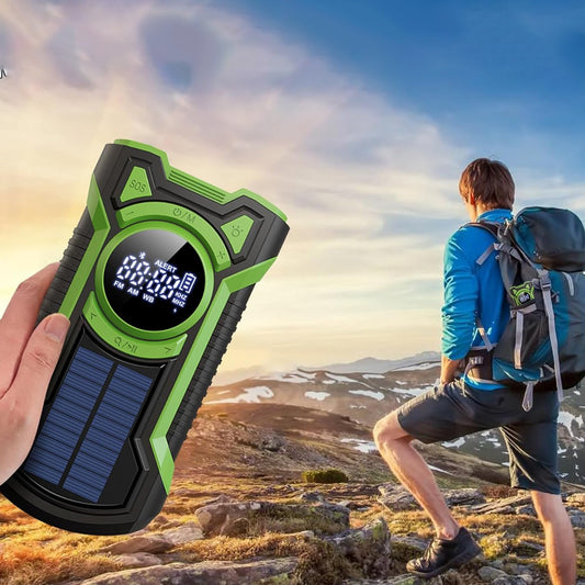 Vidar Solar Emergency Weather Radio Bluetooth GGz
