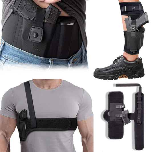 Athena Bundle Belly Band Shoulder Ankle Holster GGz