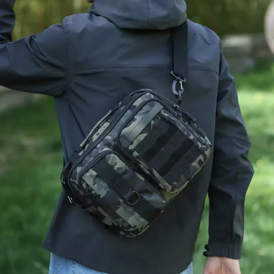 Forseti Molle 600D Hiking Travel Climbing Fishing Sling Crossbody Trekking GGz