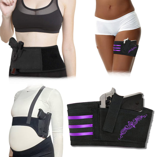 Cupid Bundle Belly Band & Shoulder & Garter Holster GGi