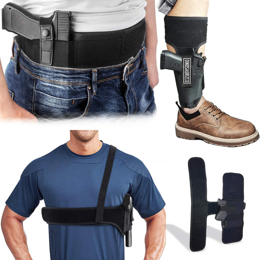 Hades Bundle Belly Band Shoulder Ankle Holster GGi