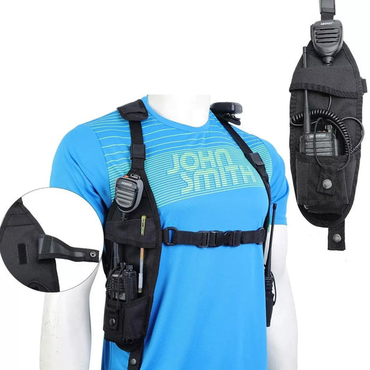 Triassic Radio Shoulder Harness Holster GGi